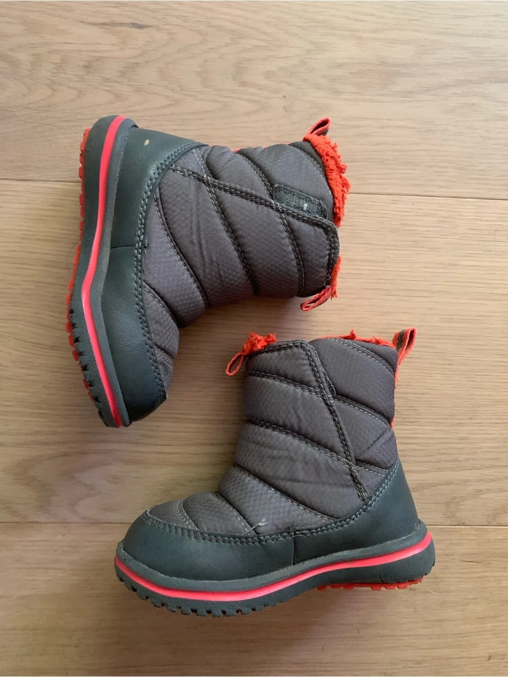L.L.Bean Kids Size 6 Boys Waterproof Snow Boots 100g PrimaLoft Winter Outdoor